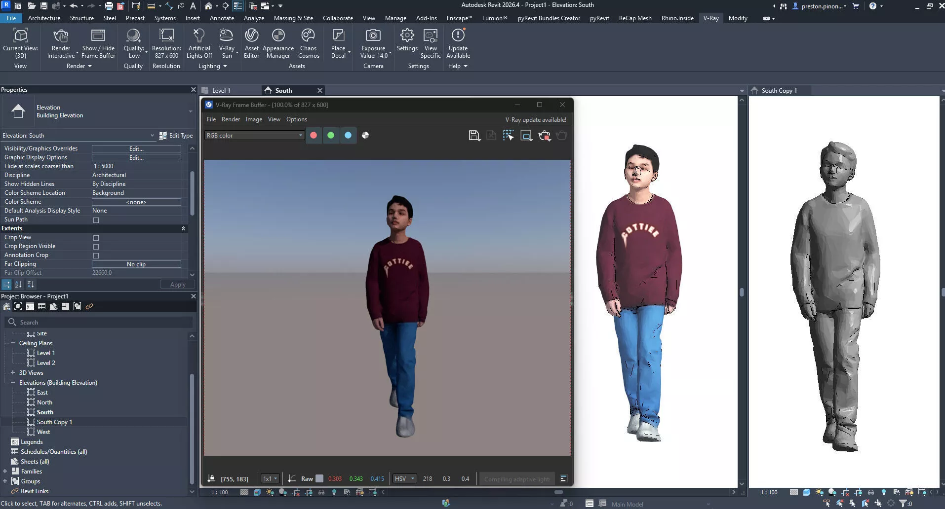 Arab Boy Kid Walking 01 PoseStatic Budget Scanned 3D model 3D model