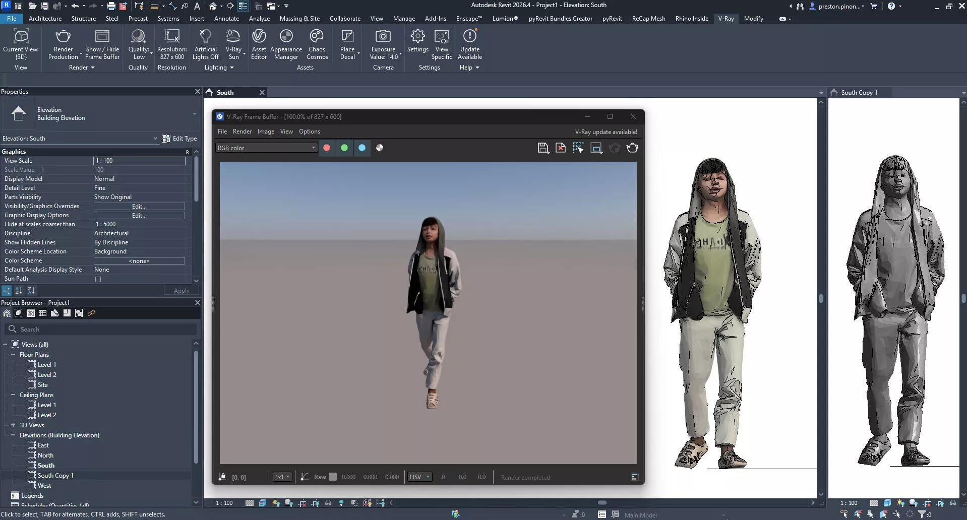 Arab Boy Kid Walking 03 PoseStatic Budget Scanned 3D model 3D model