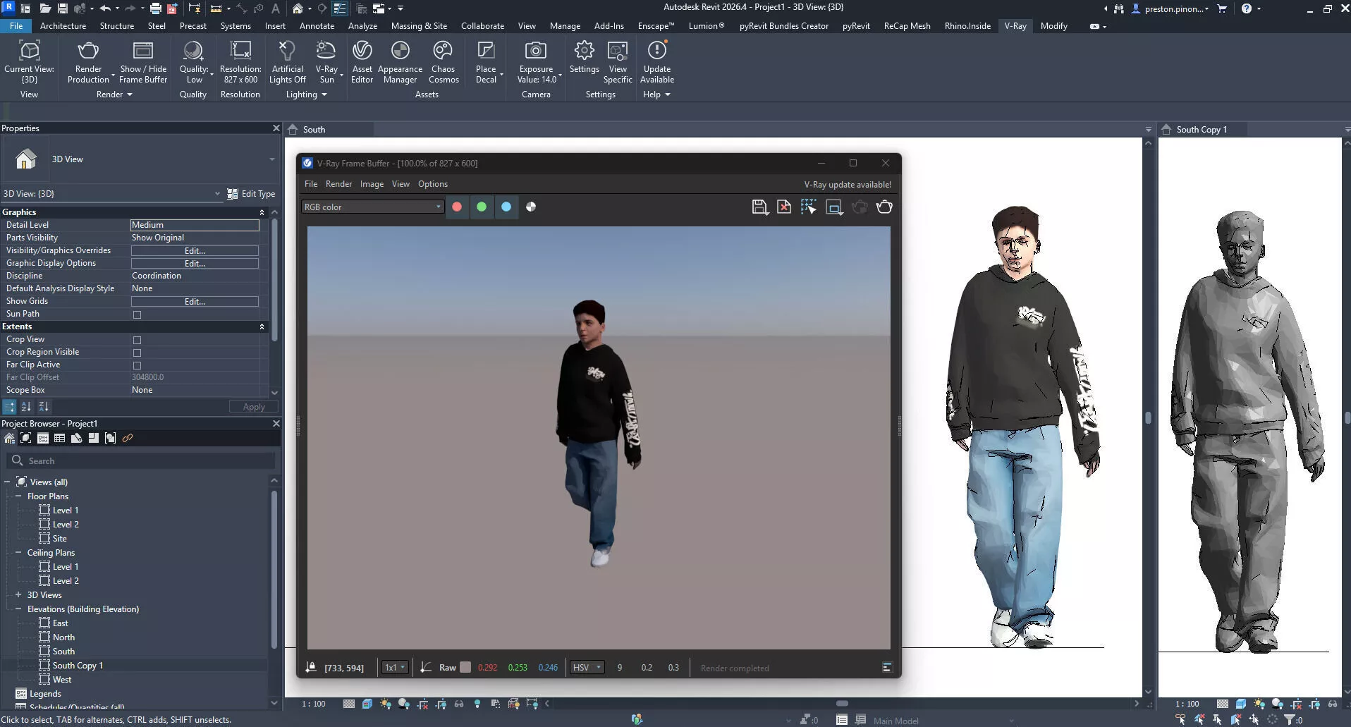 Arab Boy Kid Walking 06 PoseStatic Budget Scanned 3D model 3D model