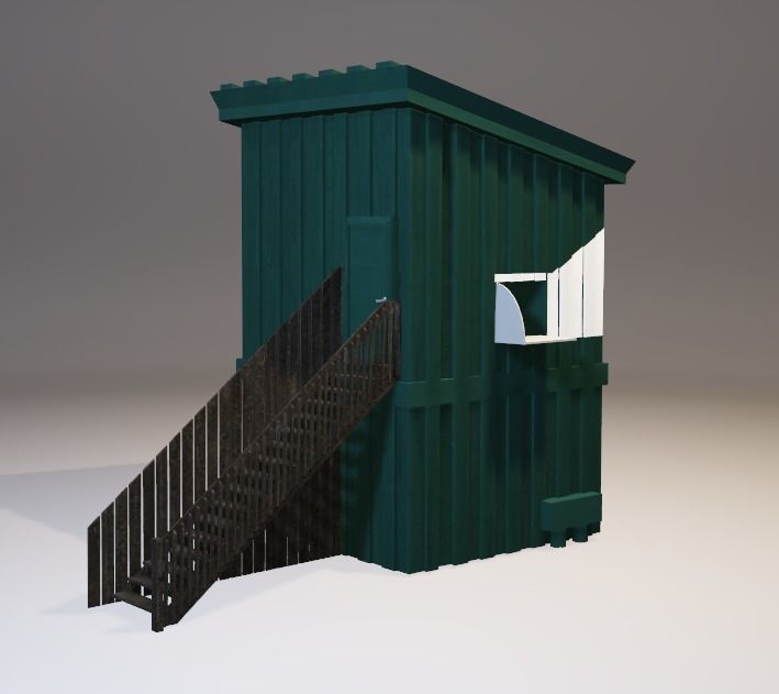 Skeet House 3D model