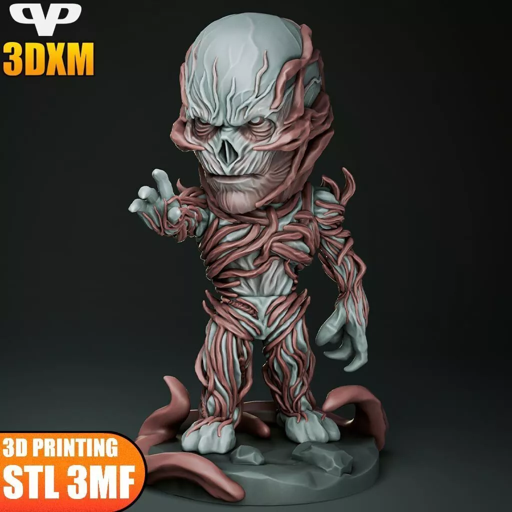 Vecna Chibi STL 3MF for 3D Printing 3DXM ChibiSTL 3D print model