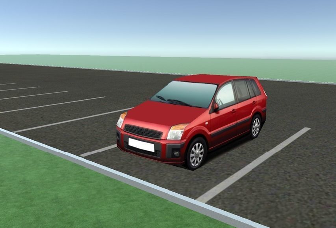 Background Car - Free Free low-poly 3D model