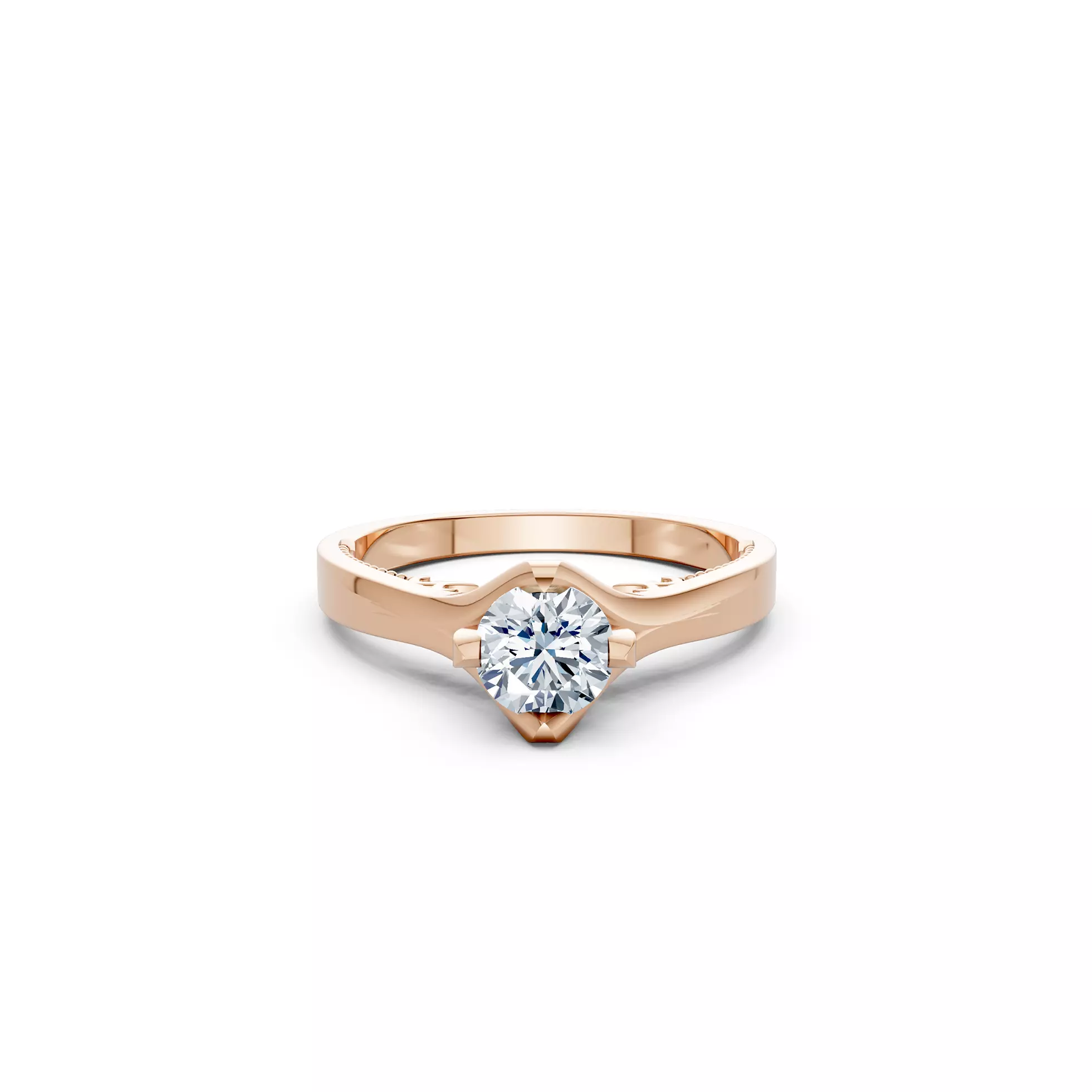 Engagement Ring 3D print model