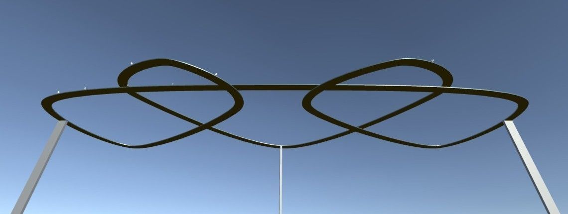 Sky Track - Pack Low-poly 3D model_5