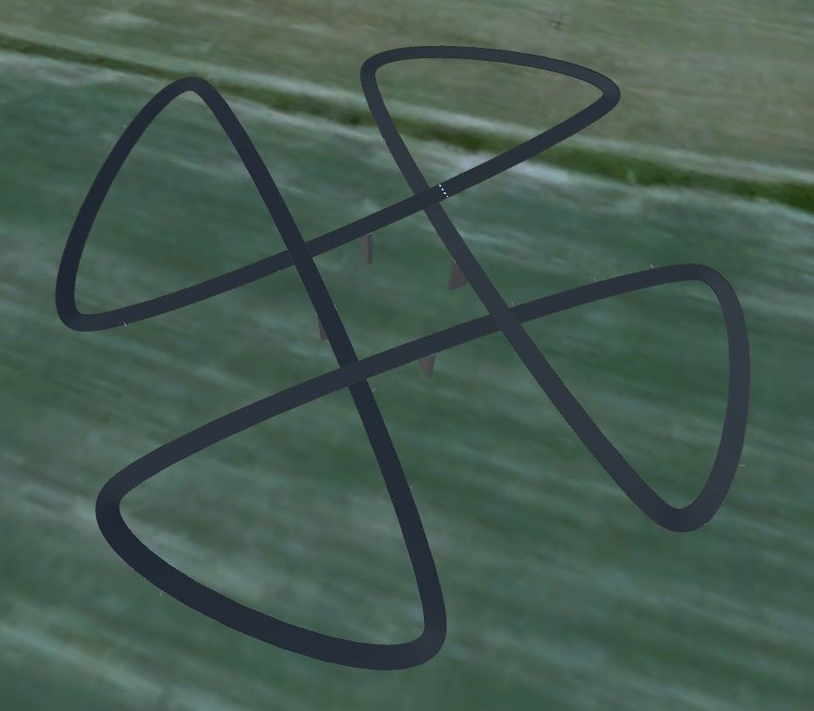 Sky Track - Pack Low-poly 3D model_7