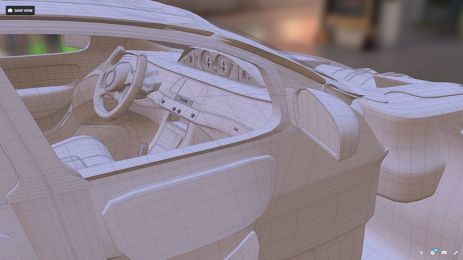 Affekta Shayleen Concept sport car with lots of TuningParts 3D model_27