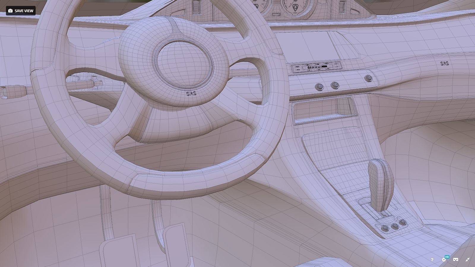 Affekta Shayleen Concept sport car with lots of TuningParts 3D model_35