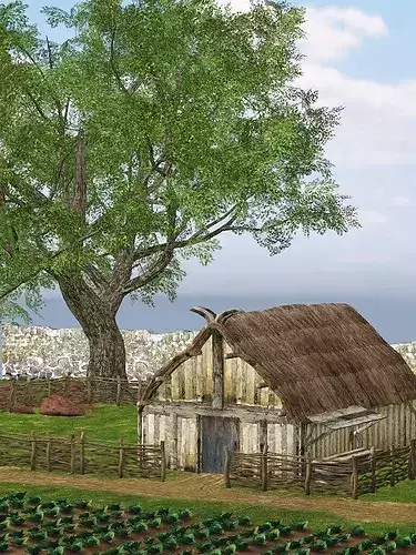 Modular Medieval Village - Blender Project 02 Low-poly 3D Model Low-poly 3D model 4
