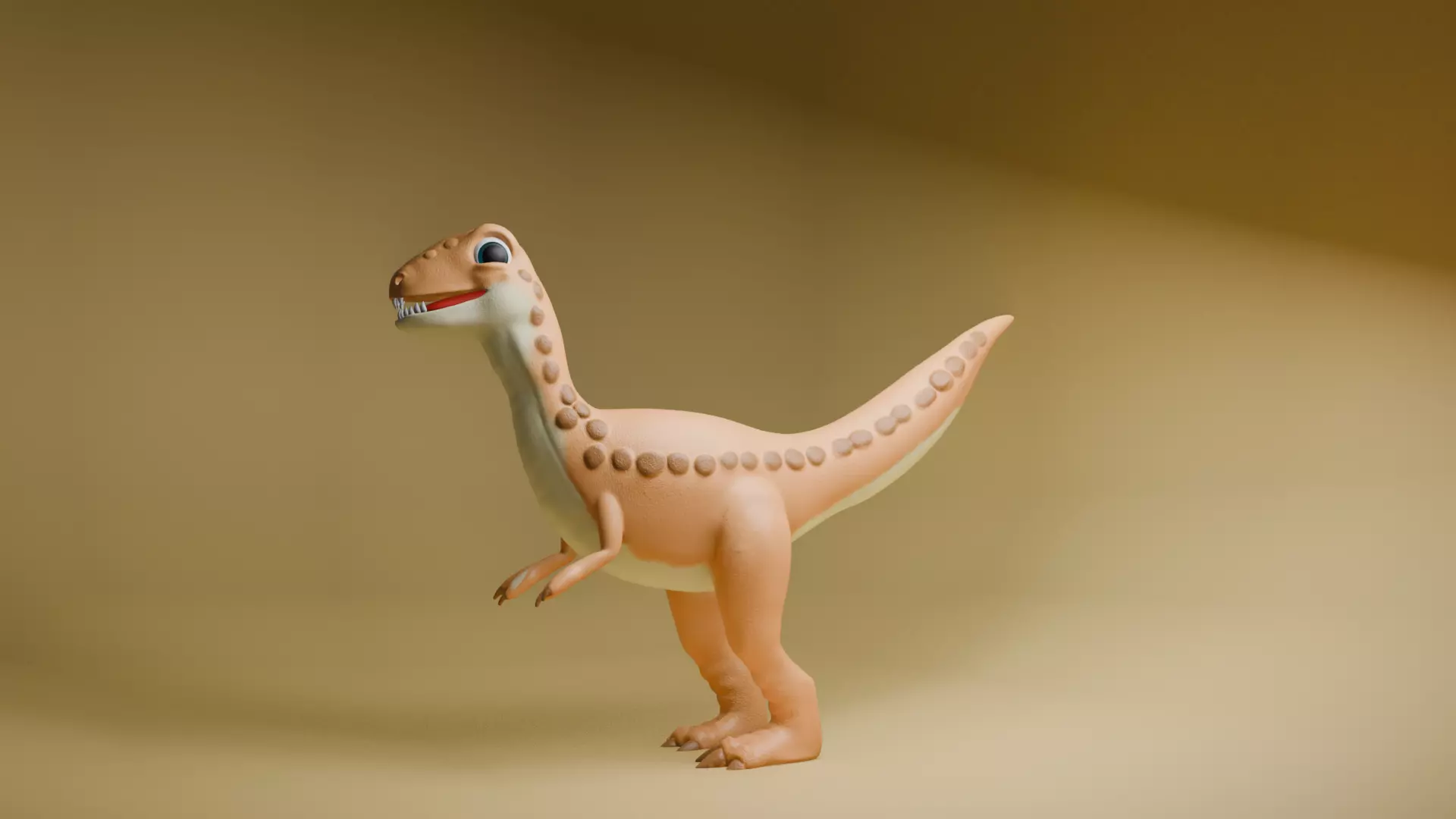 Cutesaur Dinosaur Free 3D model