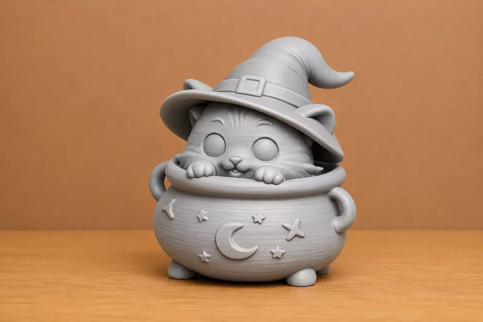 Witch Cat 3D print model