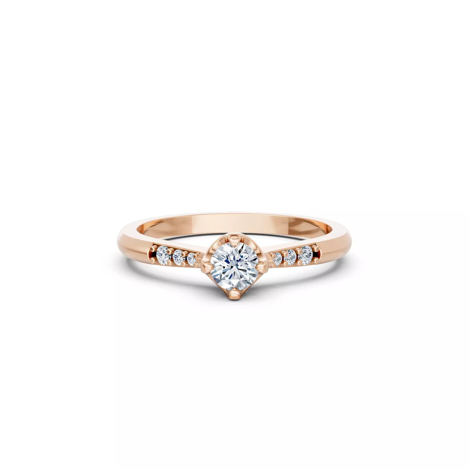Engagement Ring 3D print model