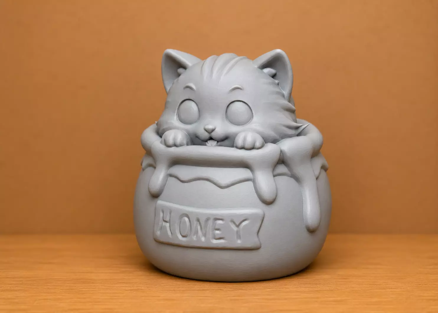 Honey Cat 3D print model