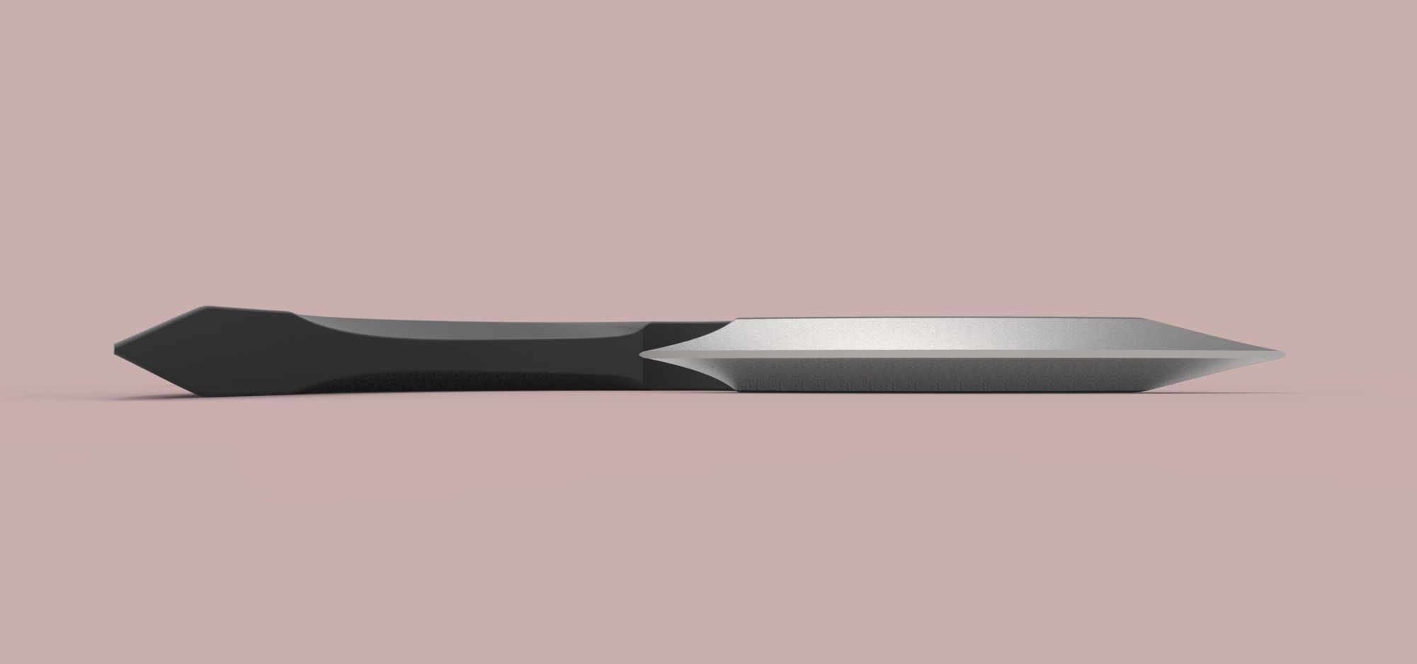 Shuriken sword 3D model_4