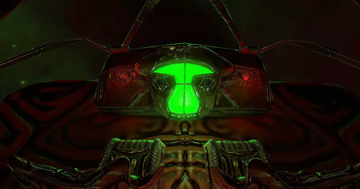Alien Cockpit Series 01 - The Overseer Low-poly 3D model