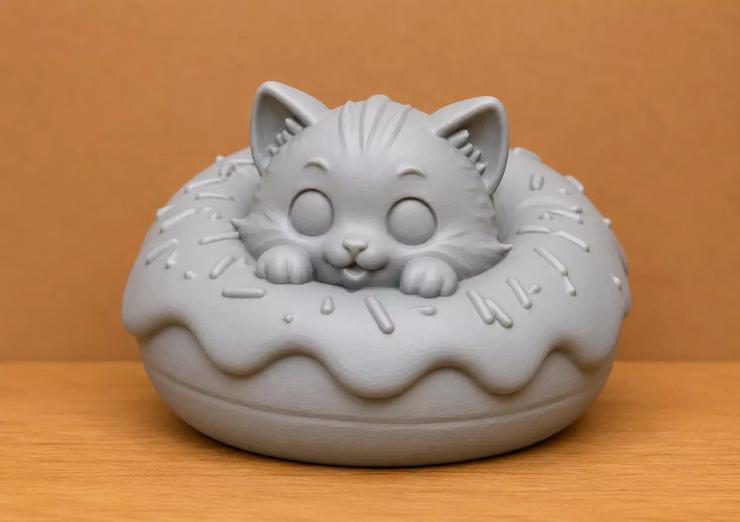 Donut Cat 3D print model