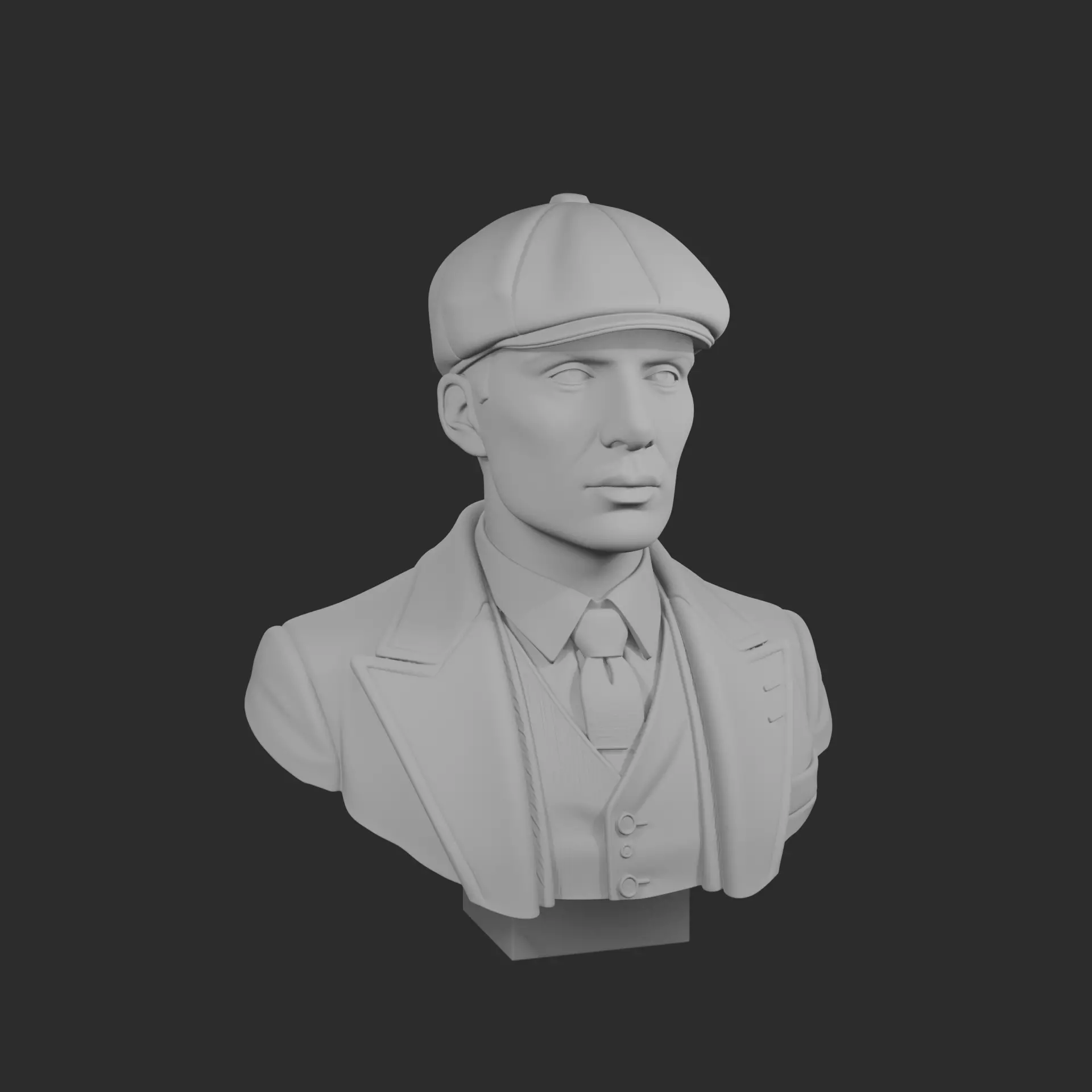 Bust Thomas Shelby 3D print model
