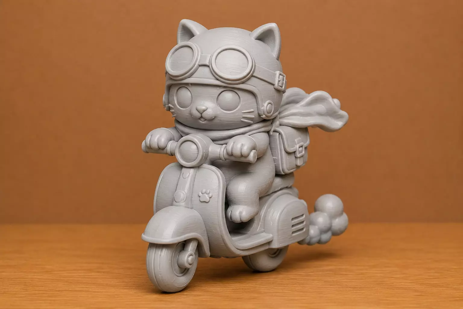 Scooter Cat 3D print model
