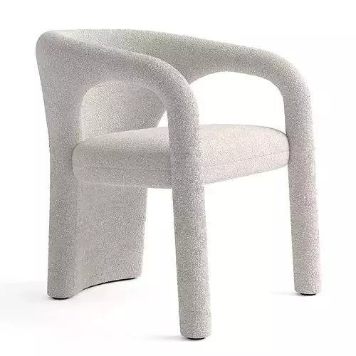 Baxter Aimee chair 3D model 3