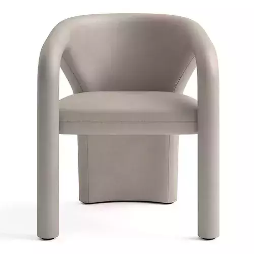 Baxter Aimee chair 3D model 5