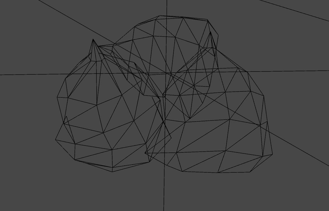 Garbage Bag Low-poly 3D model_5