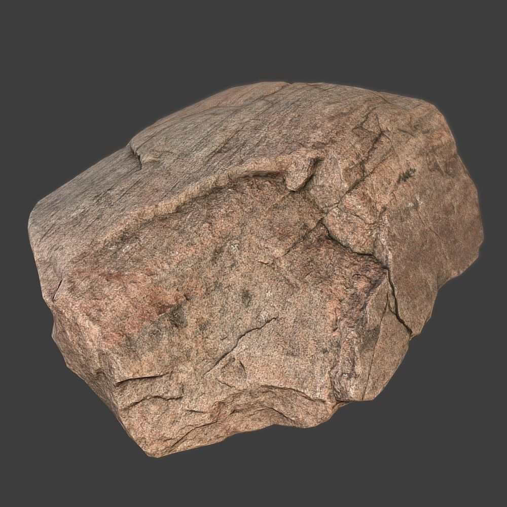 Kara Stone Low-poly 3D model_8