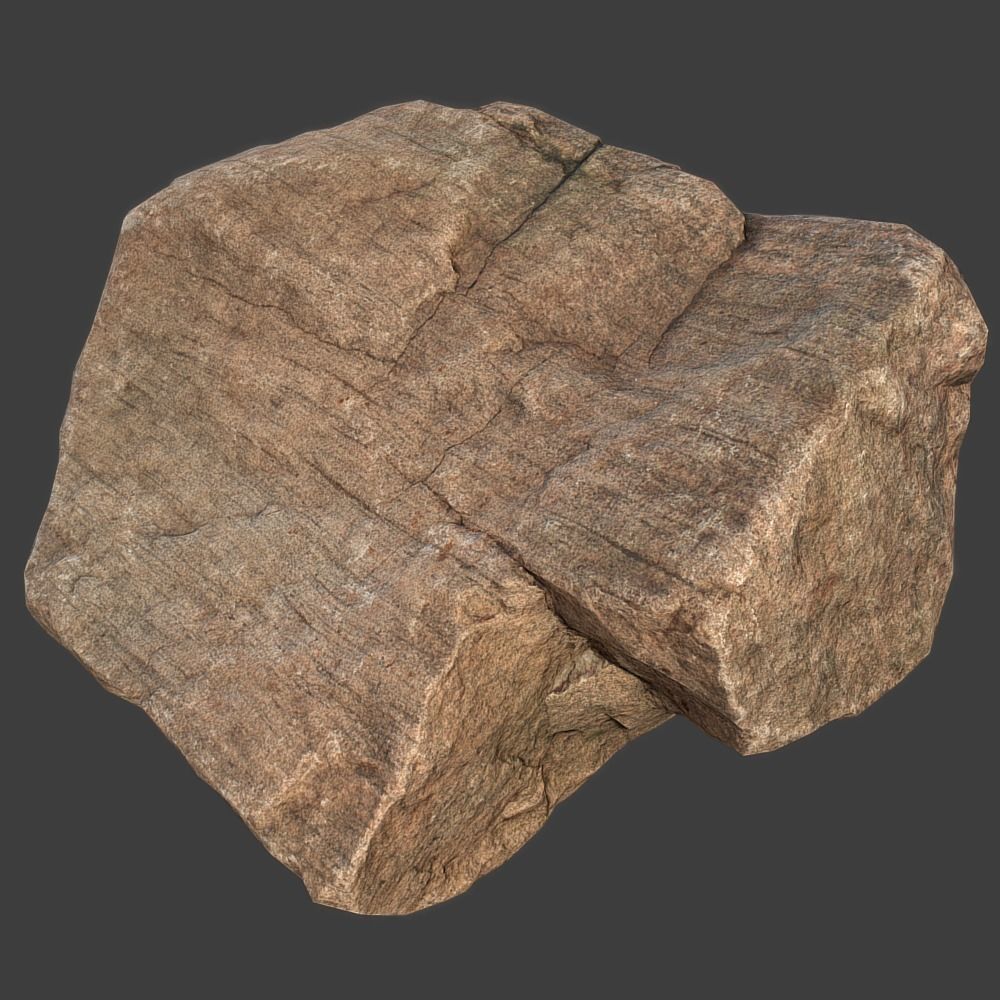 Kara Stone Low-poly 3D model_4
