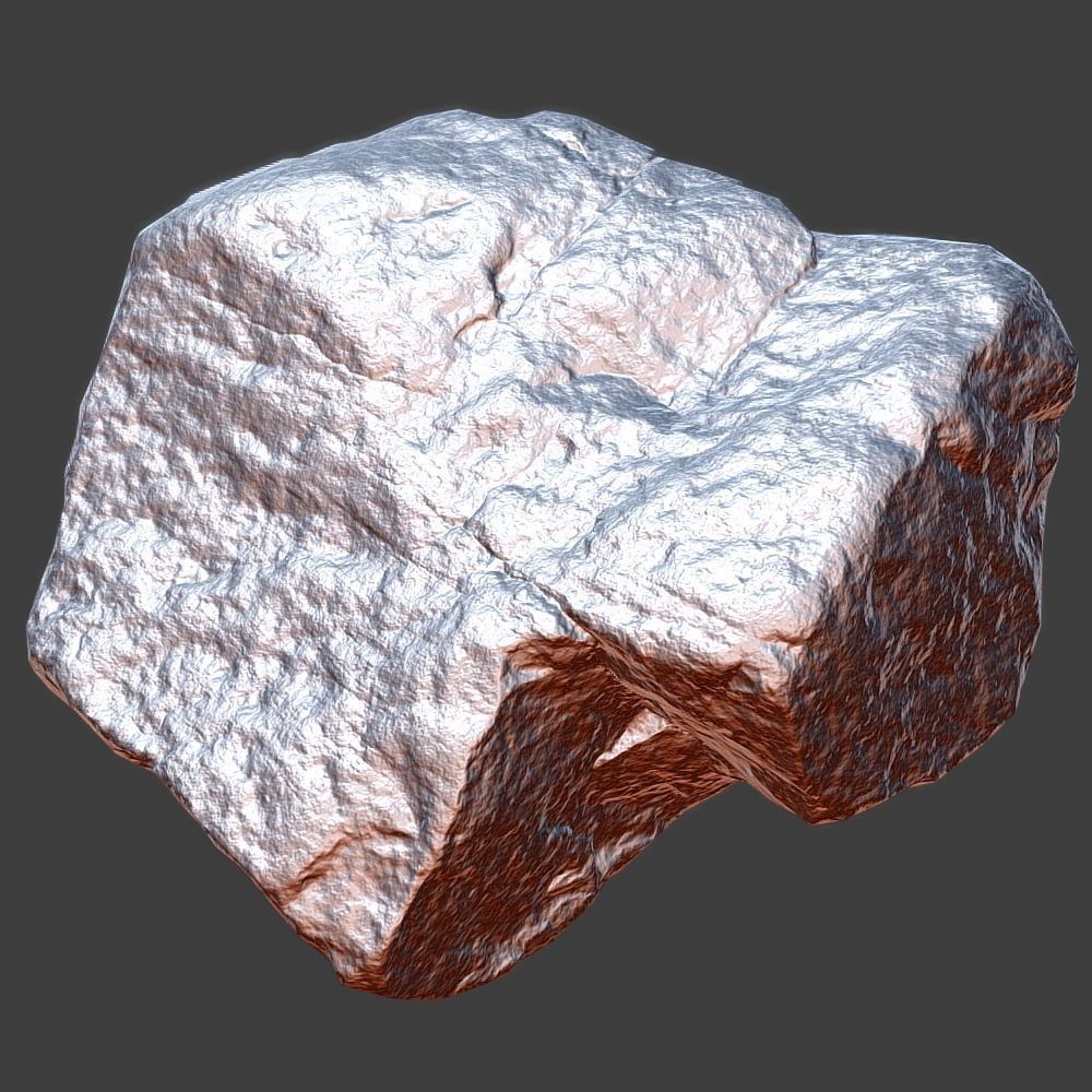 Kara Stone Low-poly 3D model_7