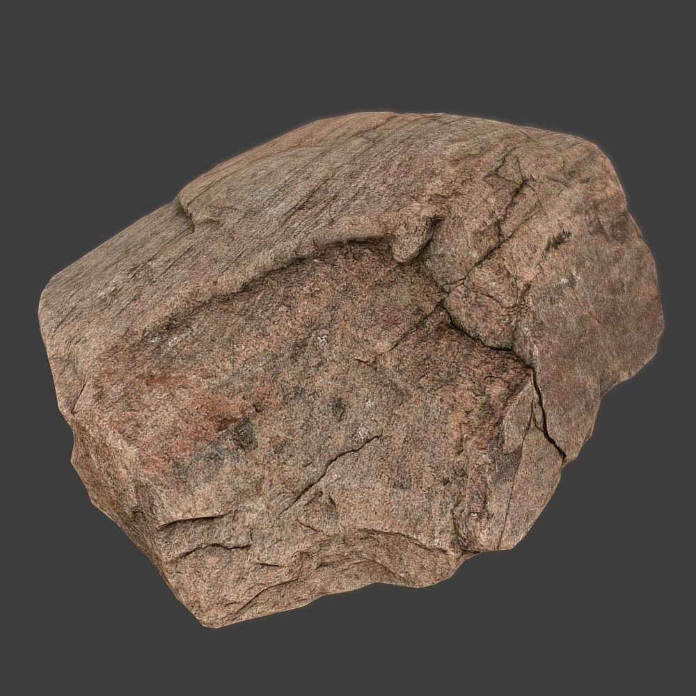 Kara Stone Low-poly 3D model_10