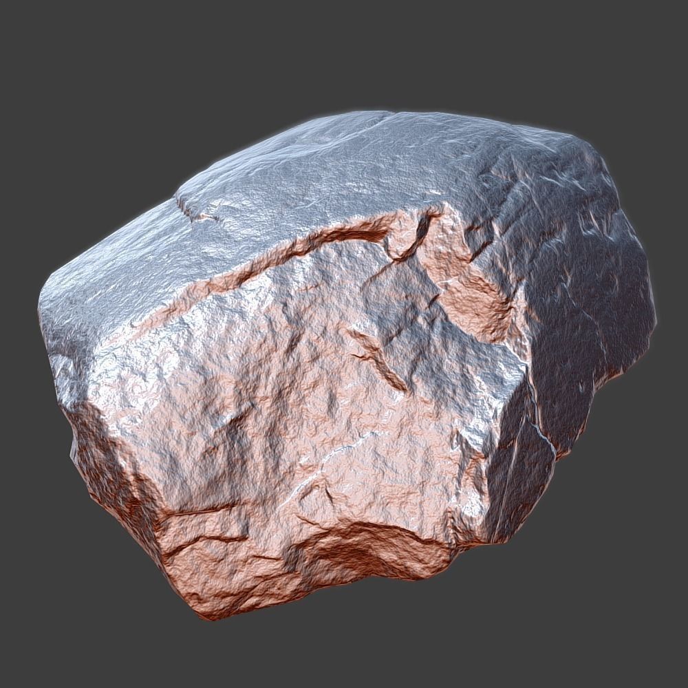 Kara Stone Low-poly 3D model_11
