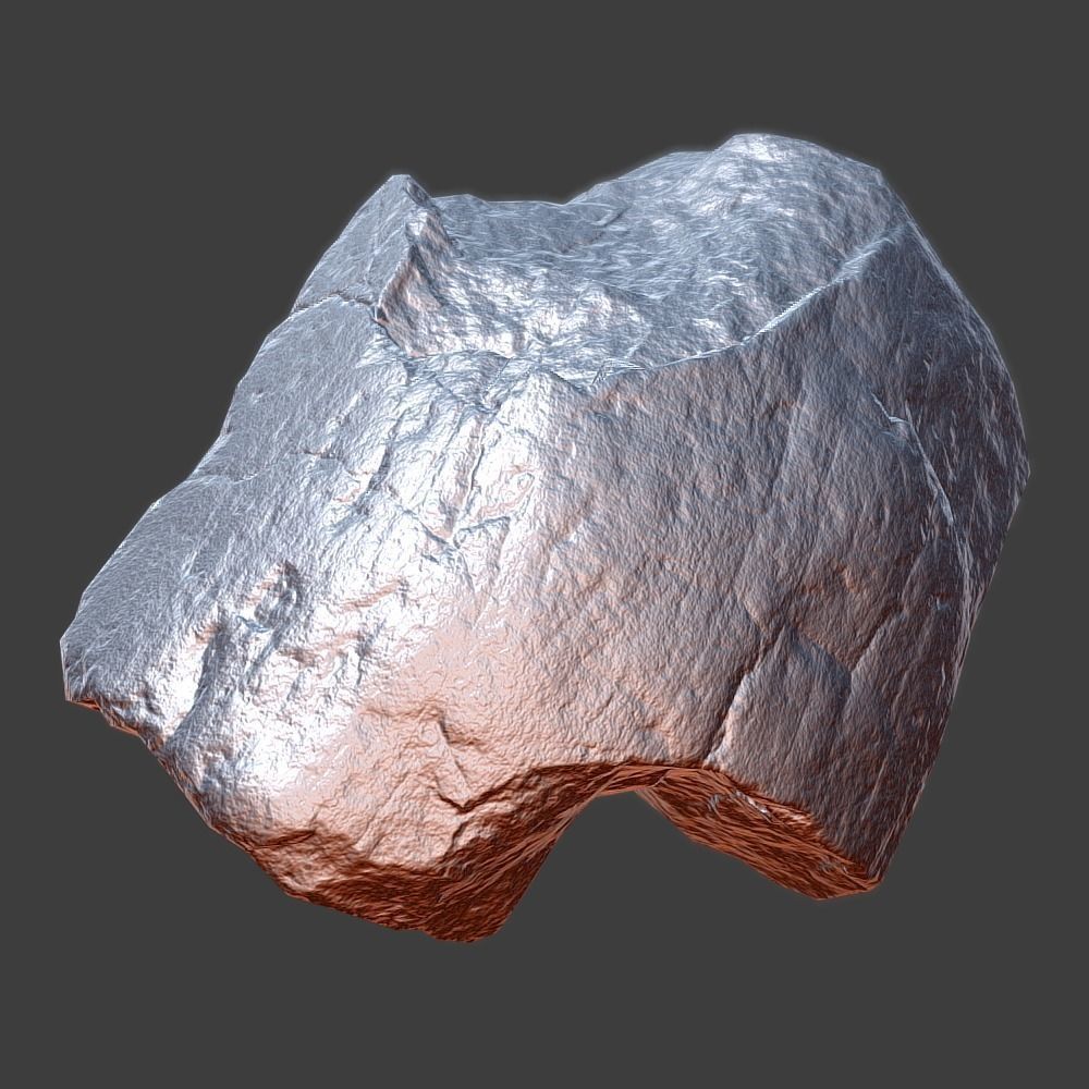 Kara Stone Low-poly 3D model_3