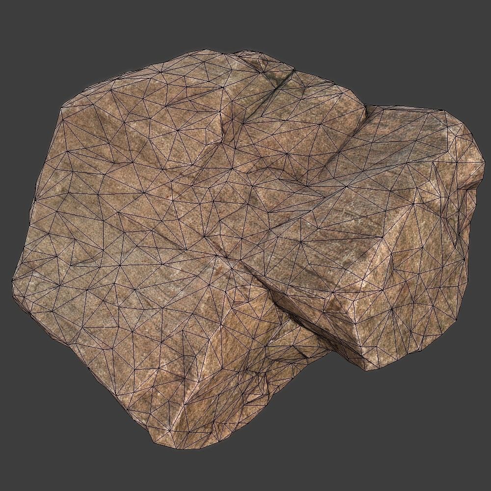 Kara Stone Low-poly 3D model_5