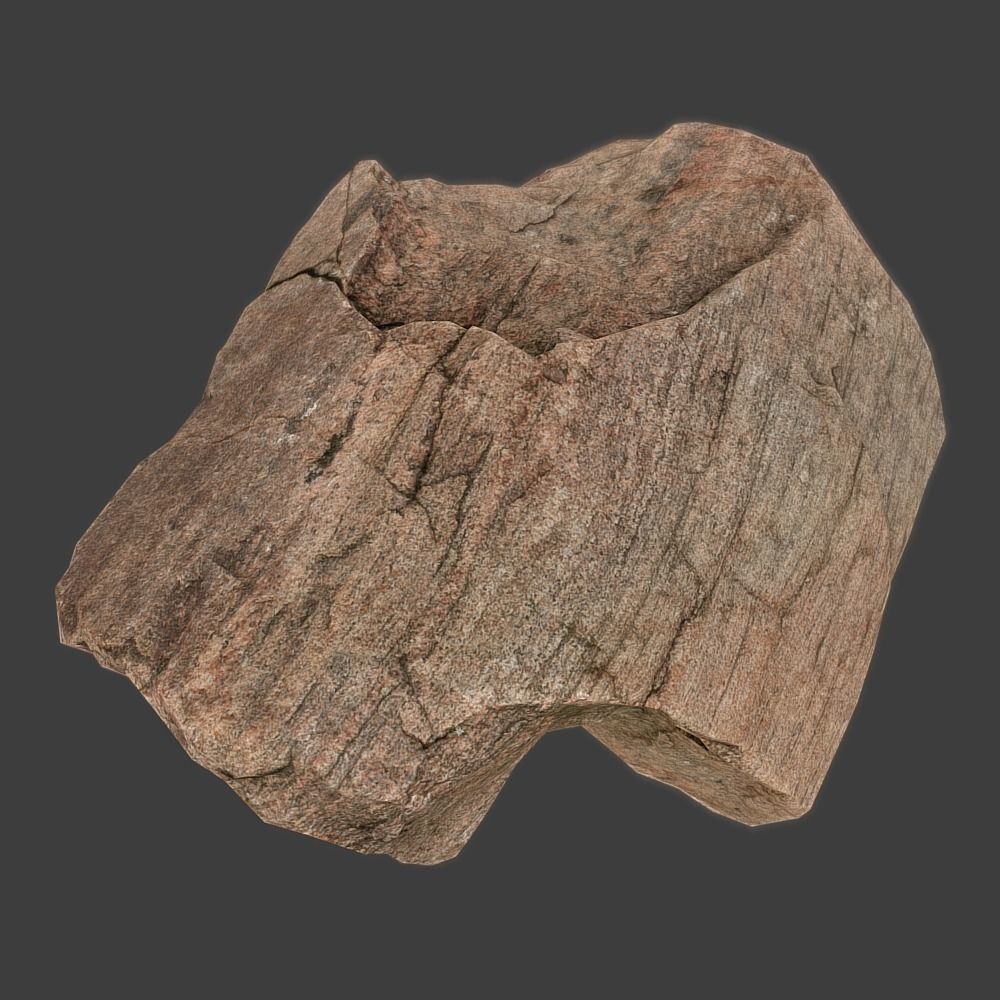 Kara Stone Low-poly 3D model_2