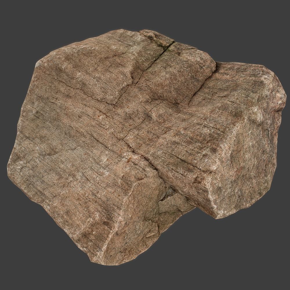 Kara Stone Low-poly 3D model_6