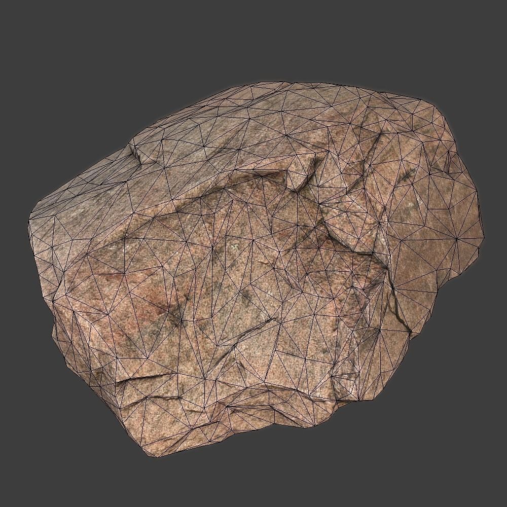 Kara Stone Low-poly 3D model_9