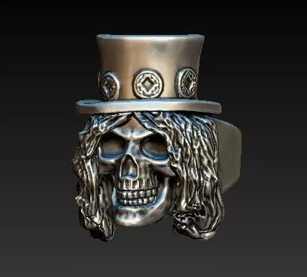 slash ring 3D print model_0