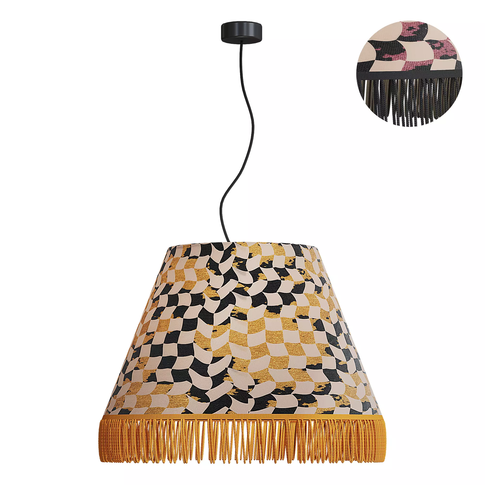 Kaleidoscope pendant light 3D model