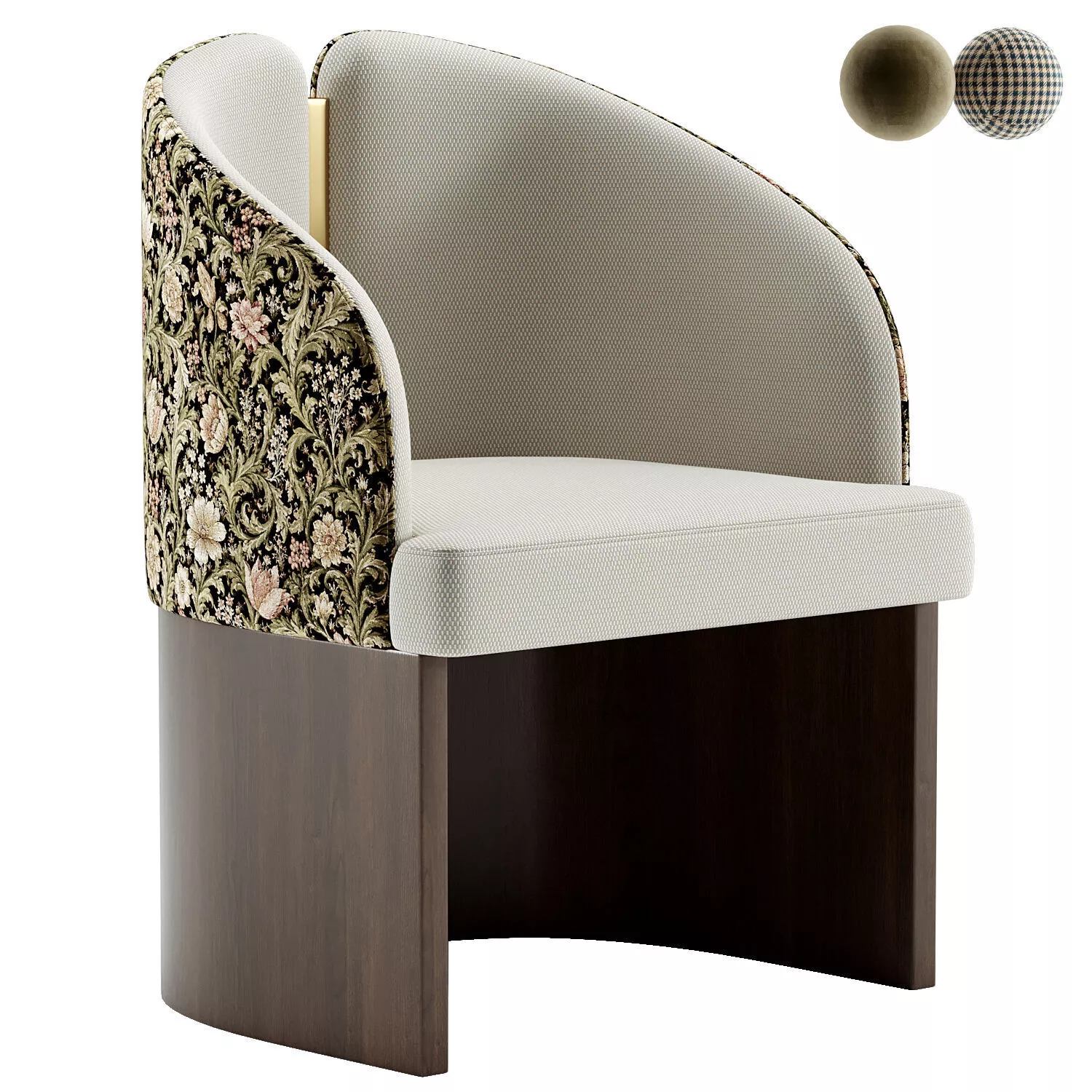 Melli Dining Chair 3D model
