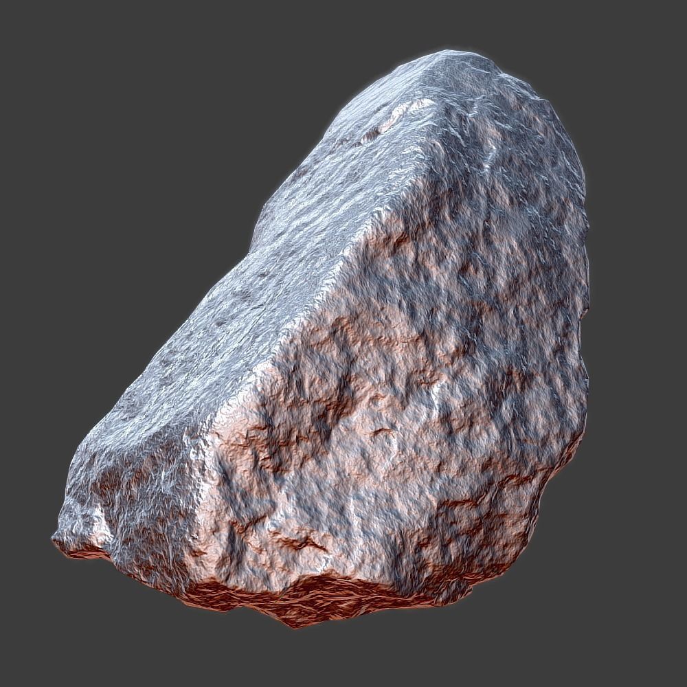 Stones Pack Volume 6 Low-poly 3D model_6