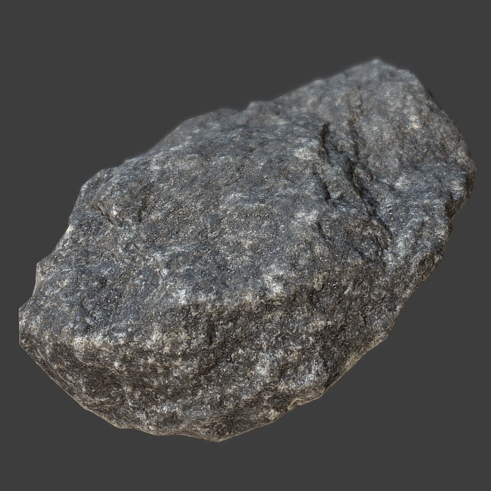 Stones Pack Volume 6 Low-poly 3D model_1