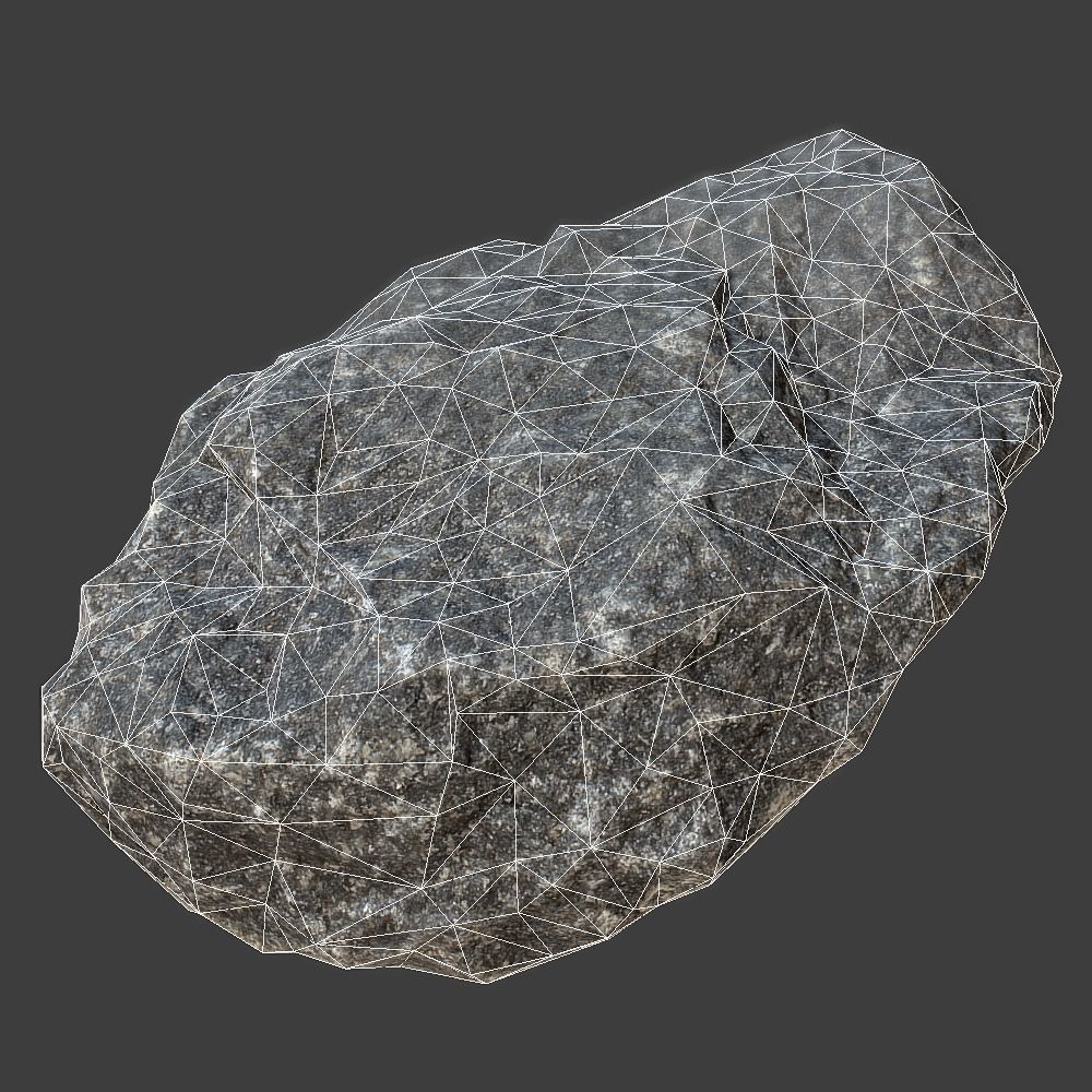 Stones Pack Volume 6 Low-poly 3D model_2
