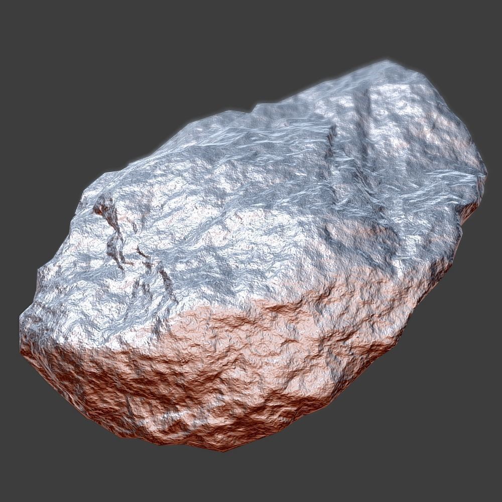 Stones Pack Volume 6 Low-poly 3D model_3