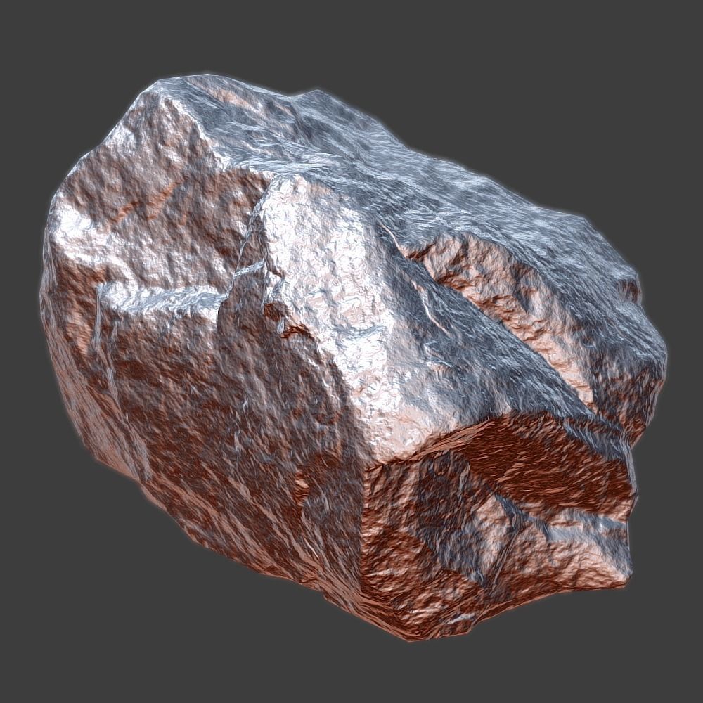 Stones Pack Volume 6 Low-poly 3D model_21