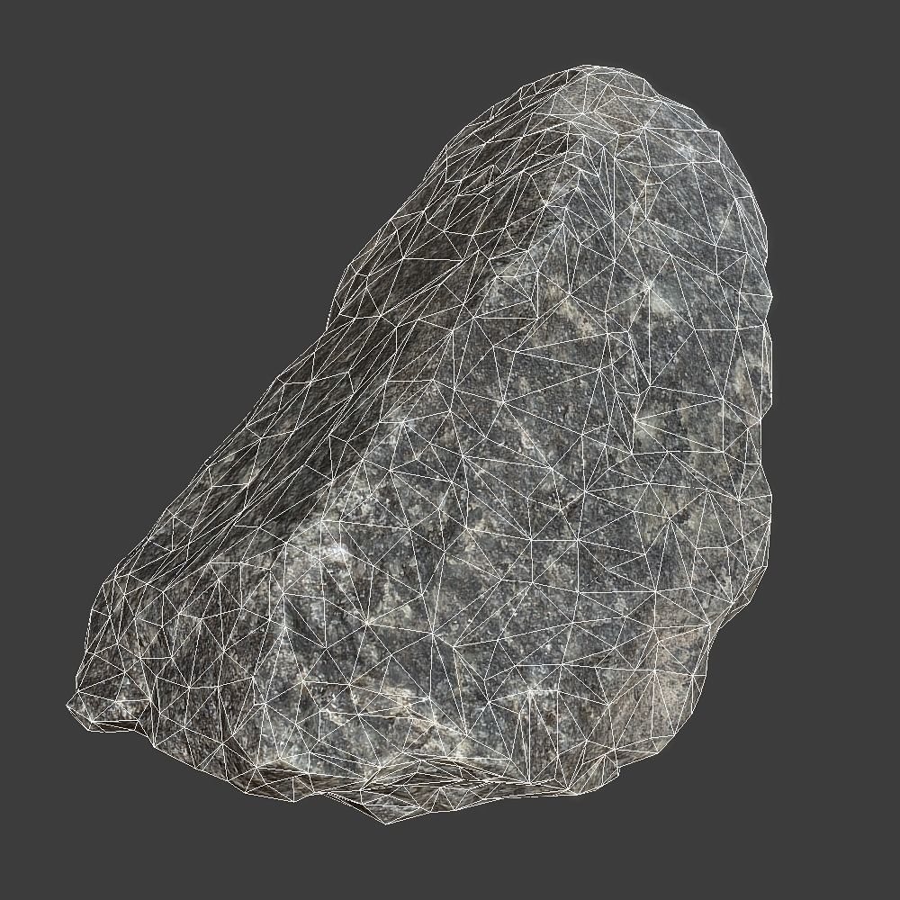 Stones Pack Volume 6 Low-poly 3D model_5