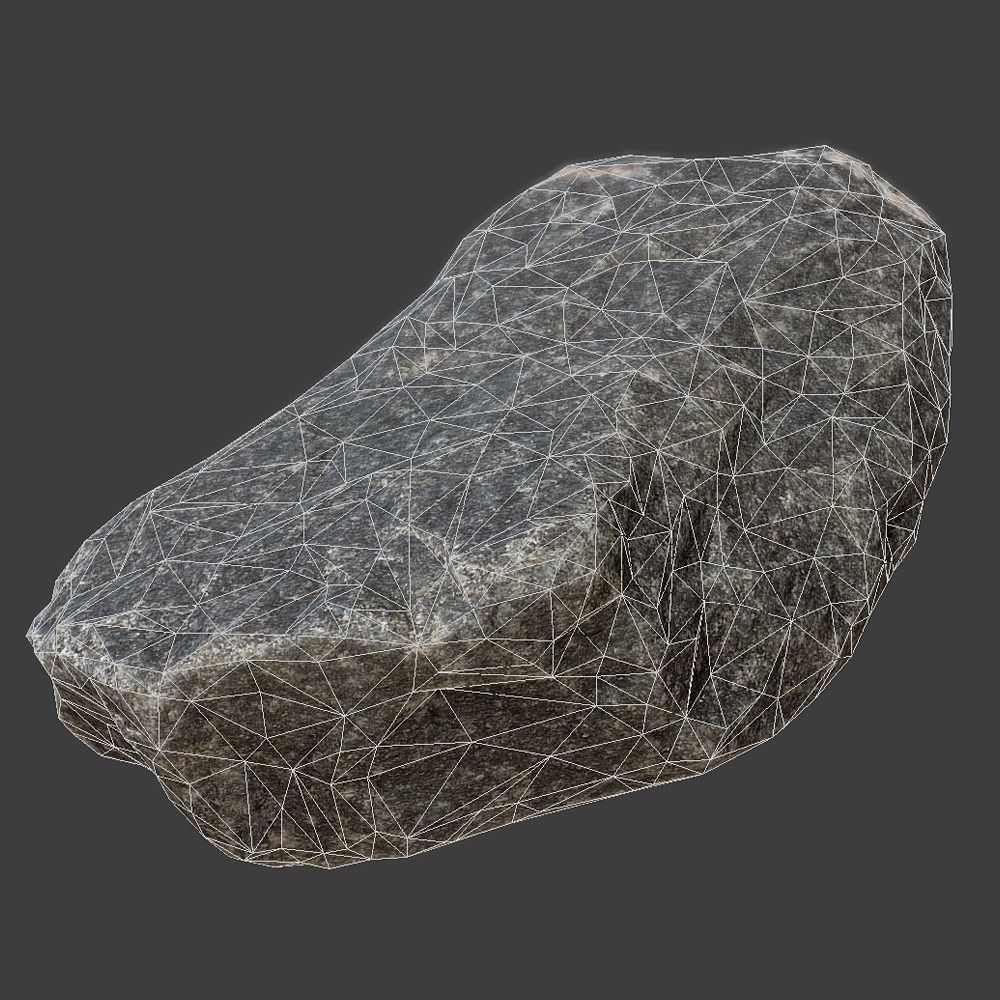 Stones Pack Volume 6 Low-poly 3D model_14