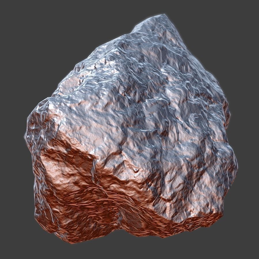 Stones Pack Volume 6 Low-poly 3D model_48