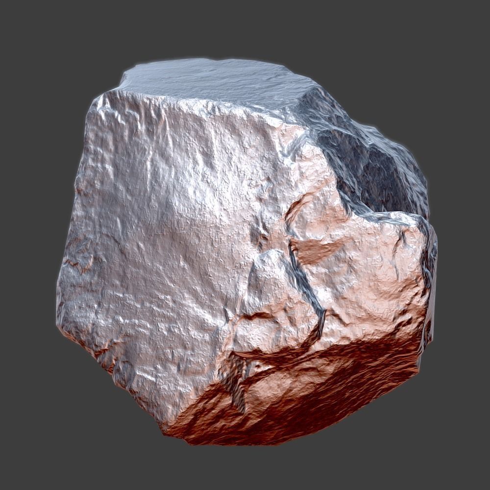 Stones Pack Volume 6 Low-poly 3D model_36