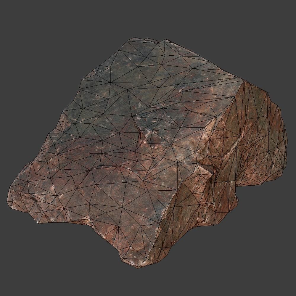 Stones Pack Volume 6 Low-poly 3D model_38