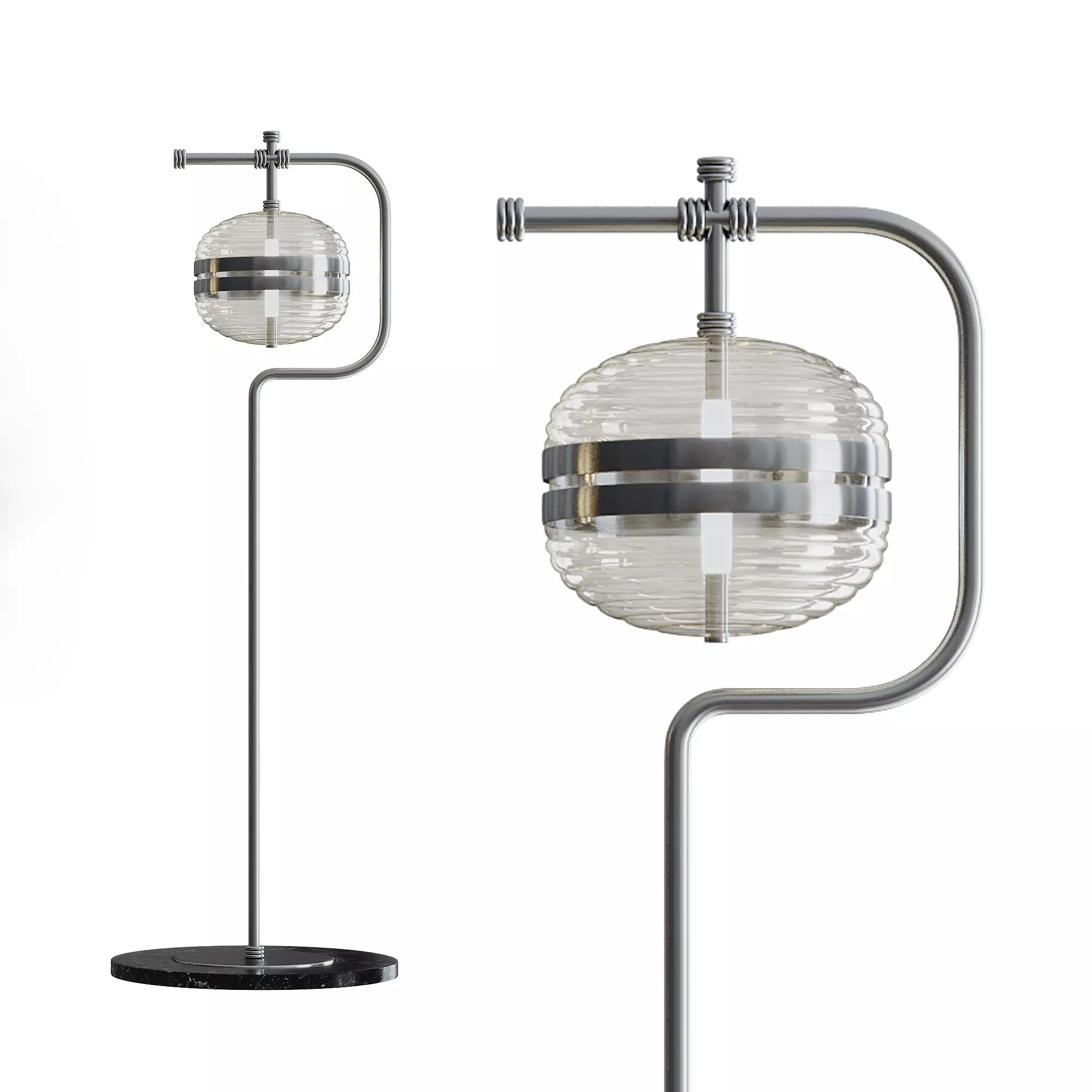 Floor lamp Dyuk Low-poly 3D model