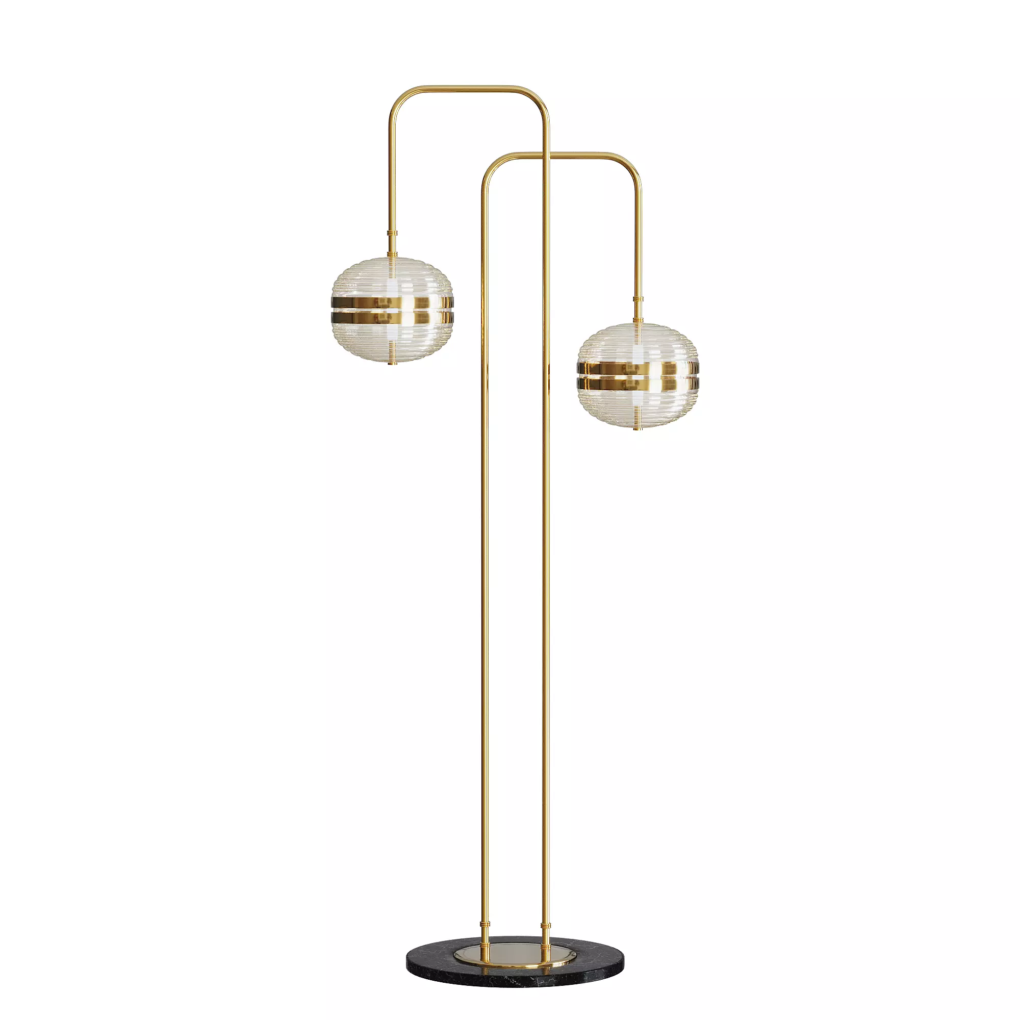 Mille Floor lamp Low-poly 3D model
