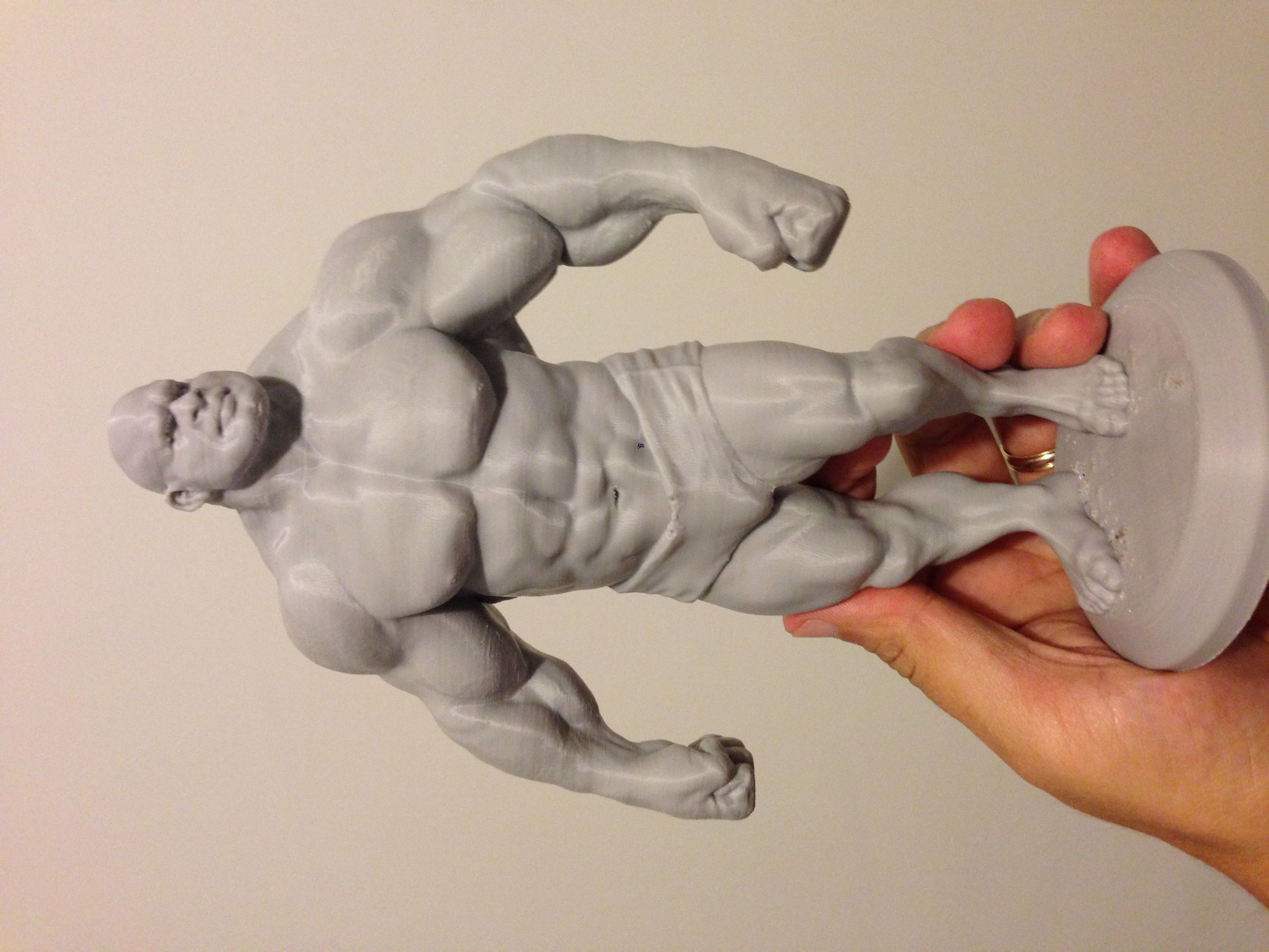 Bobybuilder cartoon stylized 3D print model_2